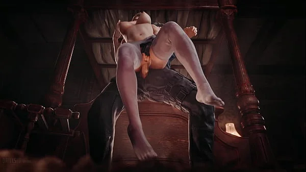 Leon Penetra Duro La Vagina de Ashley Graham | Resident Evil