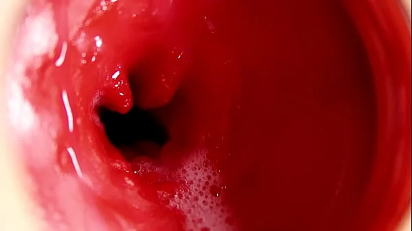 CAMERA INSIDE PUSSY: POWERFULL CUM IN PUSSY! BEST Internal ASMR in 4K MORE SPERM