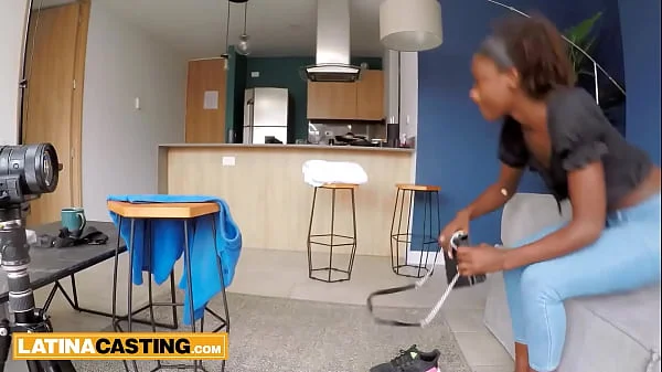 Shy Skinny Black Latina First Time Anal At Amateur Casting