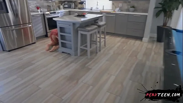 Girlfriend's Mom Sneakily Sucks Me Off Under the Table