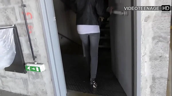 cute 18 years Luna does her first porn casting