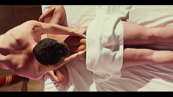 Ebony Colombian MILF Carla Morelli visits Andy Stone for a massage and ends up moaning with pleasure after pussy licking, sloppy blowjob, sensual touching and deep doggystyle pounding