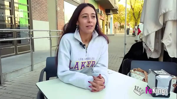 Petite woman squeezes a 10-inch cock. Hit it hard. Sofia Sweet Secrett, what a nymphomaniac! - FAKings