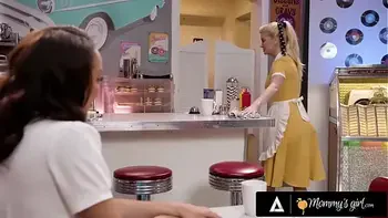 MOMMY'S GIRL - MILF Serene Siren’s Rough Scissoring & Face Fuck Spark Cute Alexis Tae’s Lesbian Lust