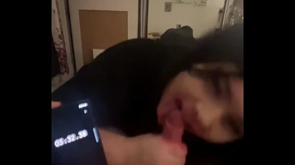 Timer Challenge Blowjob! “Last 5 minutes and I’ll let you fuck me in the ass“