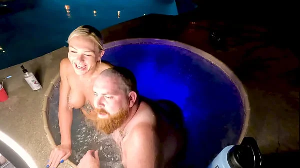 Hot Tub Sex With Blonde Cheating Wife Deliah Grace WCA Productions
