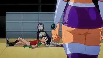 Teen titans robin cheats on starfire