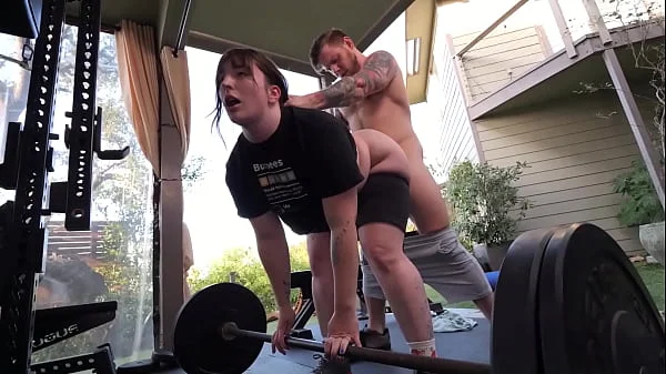 My BBW Workout Partner Gets Her Tight Pussy Stretched Out - Paige Steele, Steve Rickz