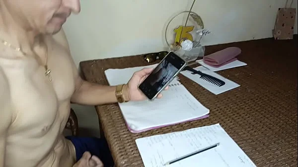 I come home from school and my old, kinky stepfather fucks me.