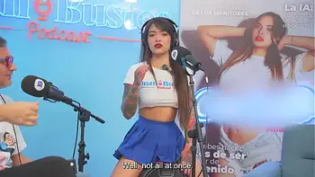 MarieJane LATINA tattooed amateur discovers SQUIRT on her first time - Juan Bustos Podcast