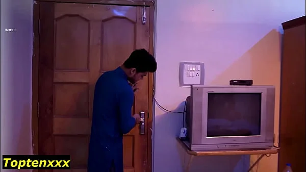 Real Indian wife swapping sex with clear Hindi talking