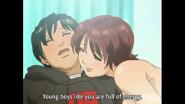 Hentai – Hot Stepmom Seduces Her Youthful Stepson [Uncensored] [Subtitled]