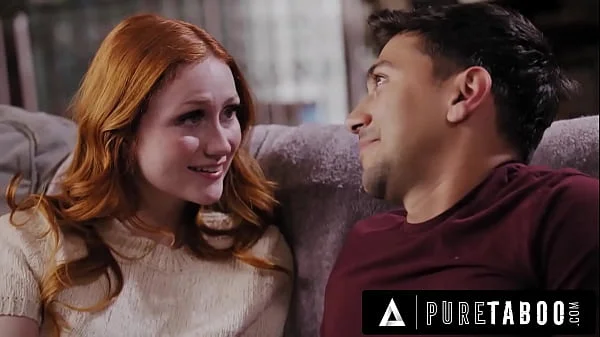 PURE TABOO Furious MILF Serene Siren Caught Stepson Fucking Stepsister Scarlet Skies On Security Cam