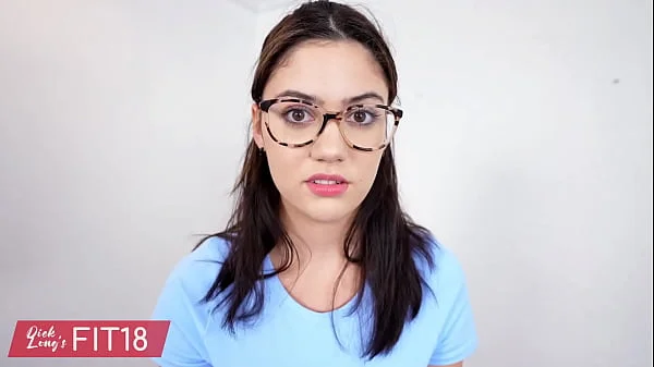 Ellie Nova - Casting And Creampie Tall Busty Newcomer With Glasses - 60FPS