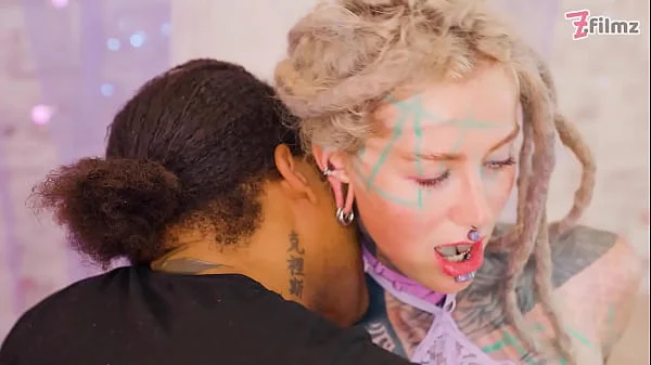 Hard Anal Fuck - BBC for Tattoo Slut - she takes it balls deep in her asshole - ATM