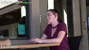 Big Titty Innocent Teen Fucks SugarDaddy For Rent & School Money.