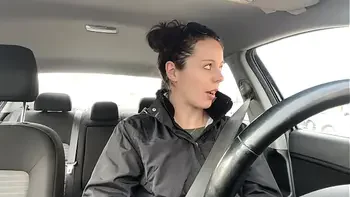 Going Thru a Drive Thru while Trying Not To CUM