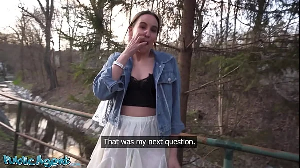 Public Agent - Shy Belgian Gigi Max loves thick cock POV blowjob outdoors hard fuck multiple orgasms