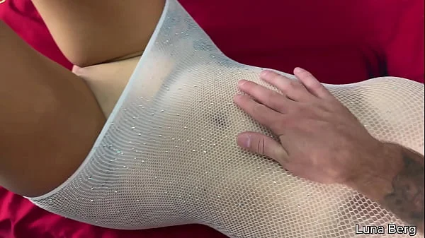 HANDS TIED, EYES COVERED, PUSSY DESTROYED by TWO DICKS