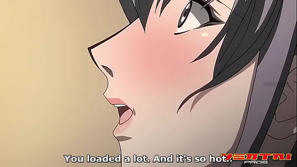 Hentai tenant fucks hot redhead and landlord