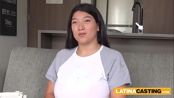 Huge Boobs Amateur Latina Gets Deepthroated By Her American Stepbrother!