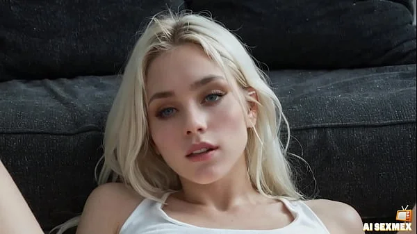 Fucking Blonde stepsis in tight pussy and big ass   Anal sex and intense orgasm | Virtual Sex [AI]