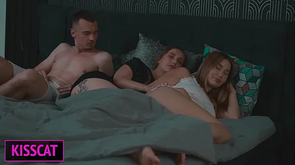 S5E5: Step Mom Teaches Sex and Shares Cum with Amalia Davis in 3some Bed Fuck?