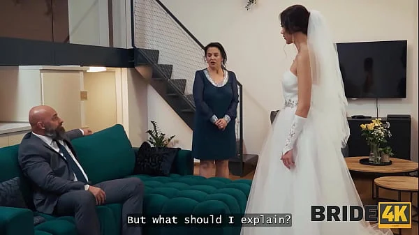 BRIDE4K. This bride's natural body turned everyone on