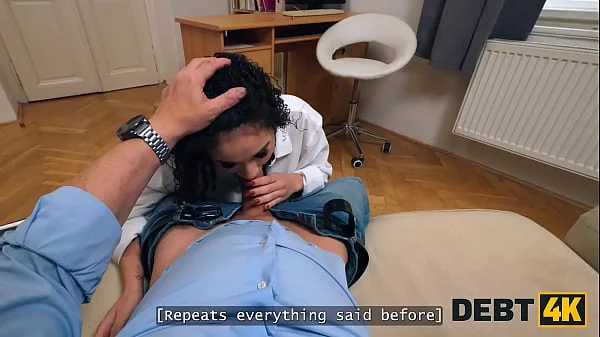 DEBT4k. Gorgeous tits will pay the debt