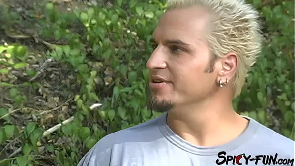 Brunette With Gigantic Tits Gets Fucked By The Camping Site