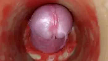 Cum without sperm. Excellent internal camera. 4K