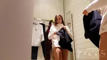 Peeping in the dressing room