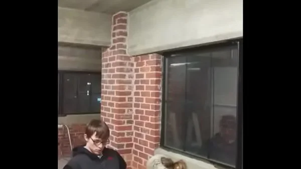 Blonde Lost Bet and Sucks Off Young Dude