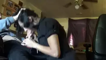 blowjob deep throating gagging lumbee queen by white feather.