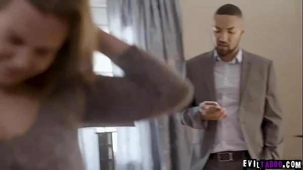 Bedspacer teen thief Natasha Nice was caught stealing by horny stud Mickey Mood.She doesnt want to go in jail so she was fucked to get her freedom.