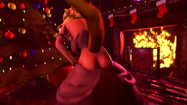 Bowsette and her New Year's gift