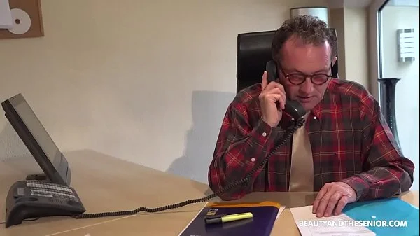 OLD BOSS FUCKS HARD YOUNG EMPLOYEE