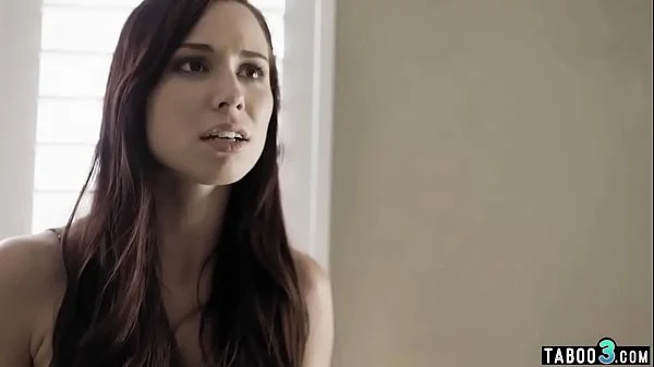 Closeted lesbian coaxed into straight fuck with BF