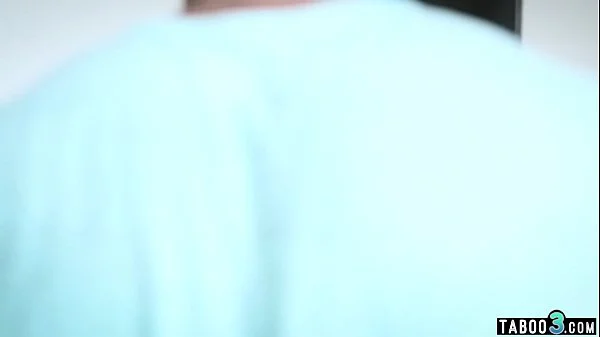 Stepbrother converting his lesbian teen stepsister