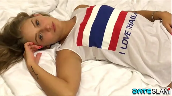 Date Slam - Blonde teen gets fucked on her vacation in Bangkok - Day 2