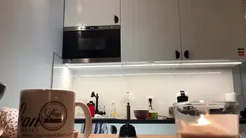 Perfect Pokies on the Kitchen Cam, Braless Sylvia and her Amazing Nipples