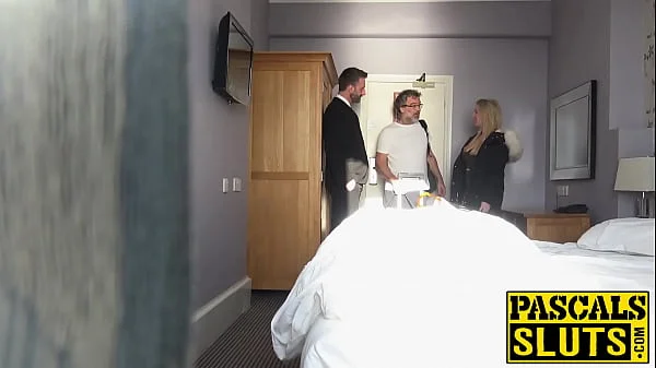 Gorgeous sub Georgie Lyall dominated with big cock