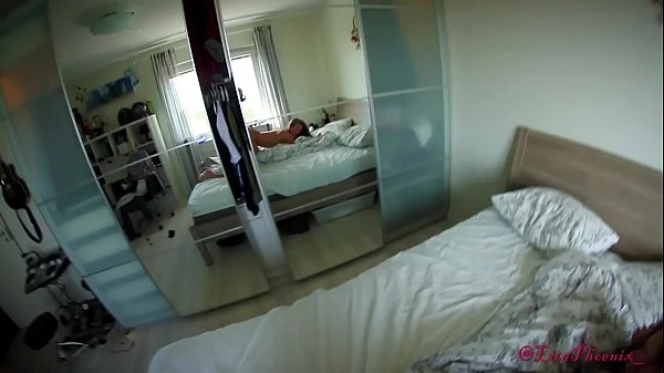 Lita Phoenix deepthroats juicy on her stepbrothers dick and swallows the full mouth of cum...