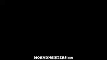 Virgin Blonde Teen Mormon StepDaughter Orgasms In Front Of Her The Church President
