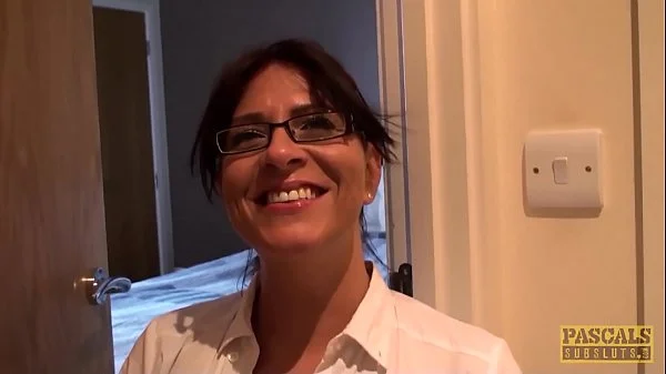 PASCALSSUBSLUTS - Rough MILF Amber Rodgers and anal facial