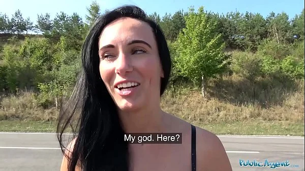 Public Agent Firm assed hottie loved getting fucked outdoors