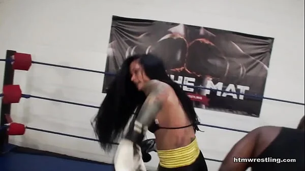 Interracial Mixed Boxing Male vs Female