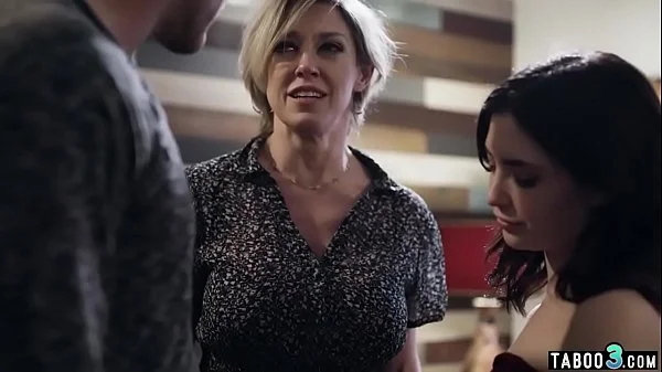 Stepdaughter lured into taboo fuck by dirty parents