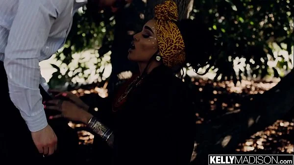 Ebony Babe Julie Kay Takes White Cock in Her Black Ass