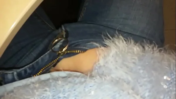 Girl Masturbates at work